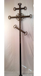 Металлический крест малый, высота 2,55 м