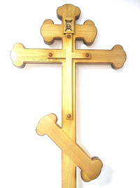 Крест фигурный с иконой