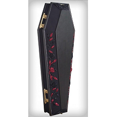 Комбинированный гроб дизайнерский