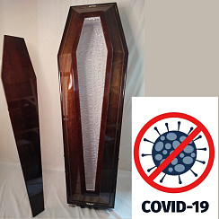 Гроб с прозрачной крышкой